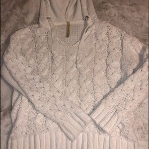 White Chunky Sweater